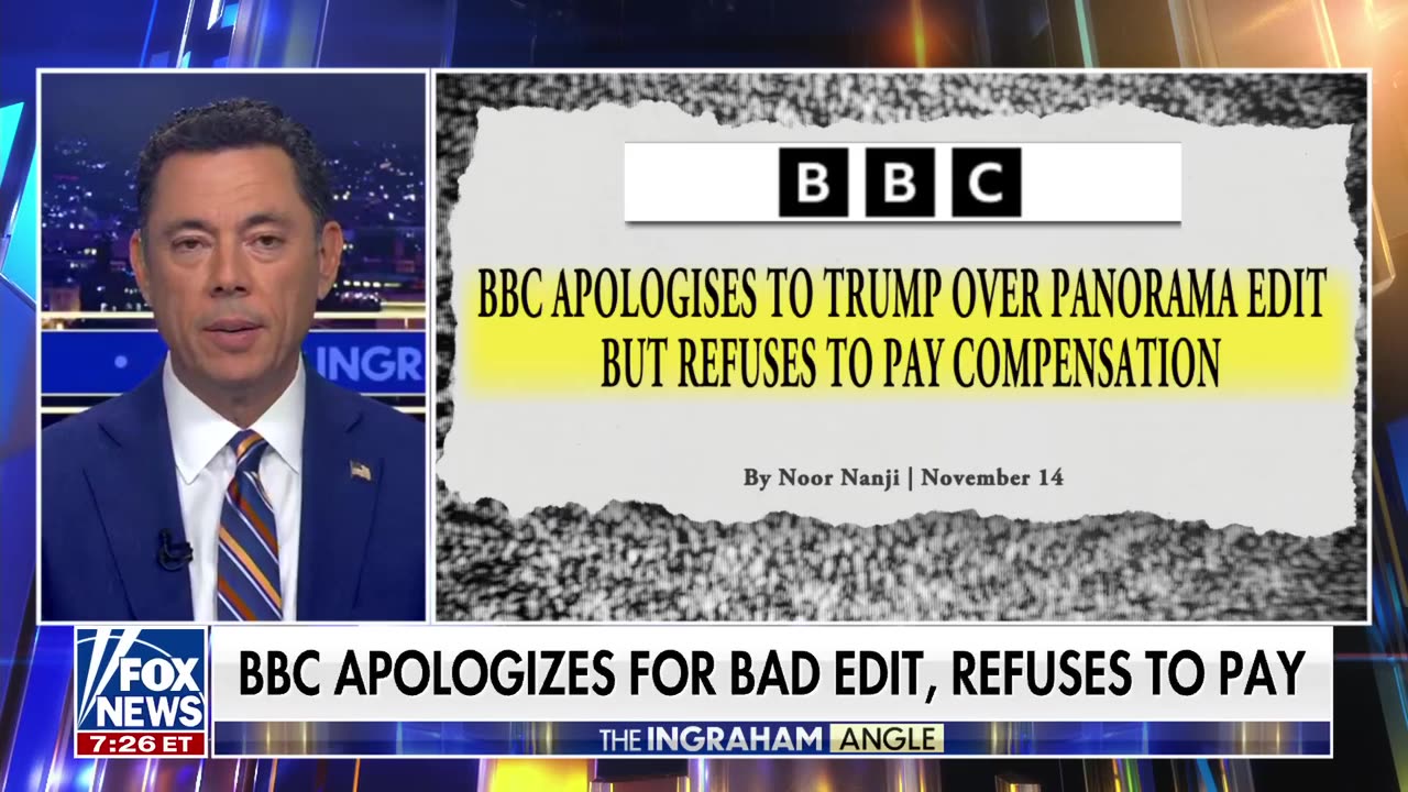 President Trump has an ‘obligation’ to follow through on BBC lawsuit