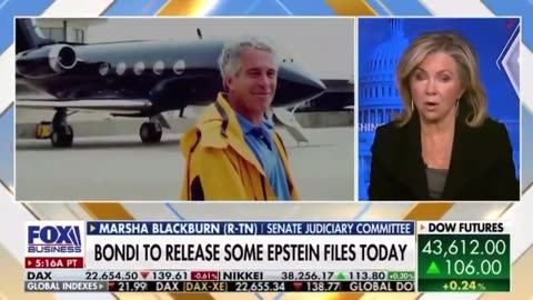 Senator Blackburn: An important update about the Epstein files.