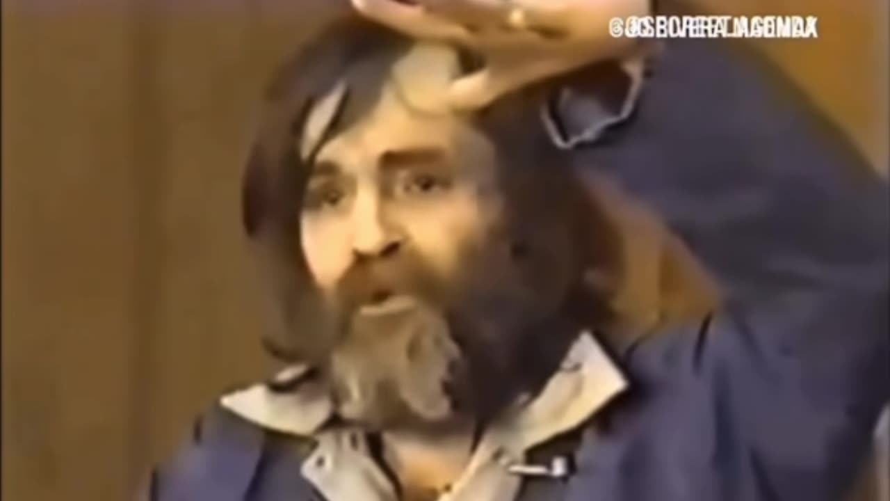 Remember Charles Manson 🤯 THEY ALL CONSIDERED THIS MAN CRAZY UNTIL HE SAID THIS