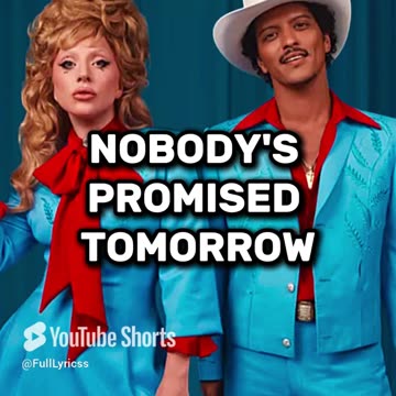 LADY GAGA BRUNO MARS DIE WITH A SMILE LYRICS