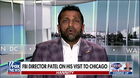 Kash Patel Says There Are 110 Thousand Gang Members on the Streets of Chicago