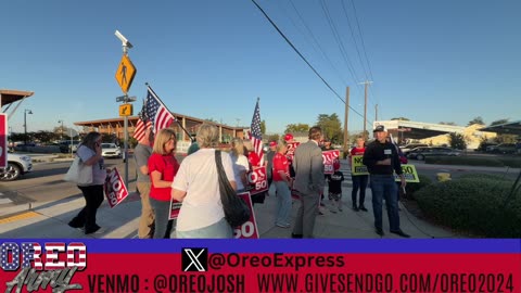 No on Prop 50 - Clovis CA - Polling Station