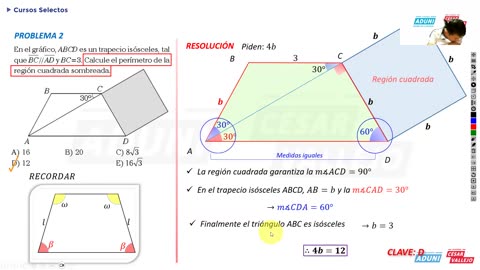 CURSOS SELECTOS VALLEJO | Semana 04 | Geometría