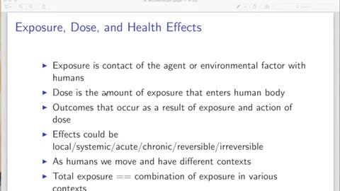 Introduction to Environmental Health