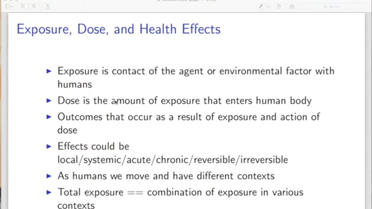 Introduction to Environmental Health