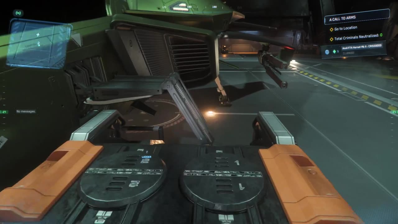 Star Citizen won't give me a ladder, so I made one on my own