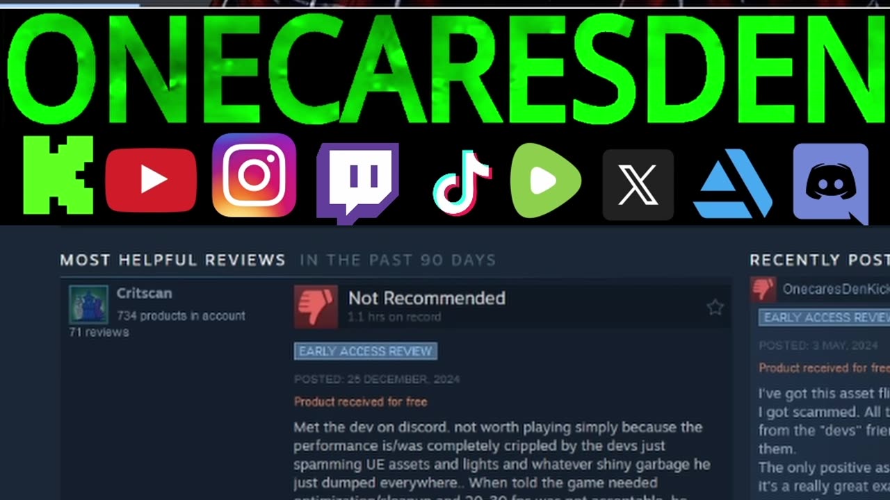 OnecaresDen on Nuclear Mages: A Lesson in Gaming Fails