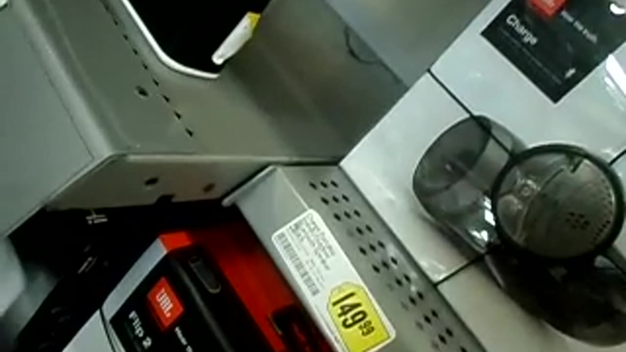 Playing Flux Pavillion's Bass Cannon over some store sepakers