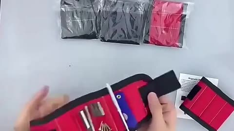 Magnetic Wrist Support Band with Strong Magnets for Holding Screws Nail Bracelet Belt