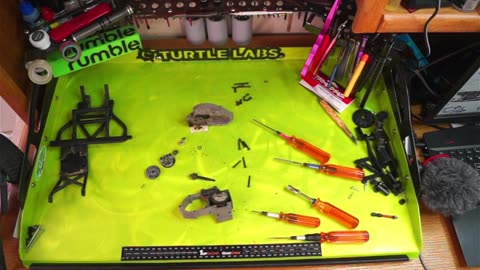 Working on a 2wd Traxxas Slash