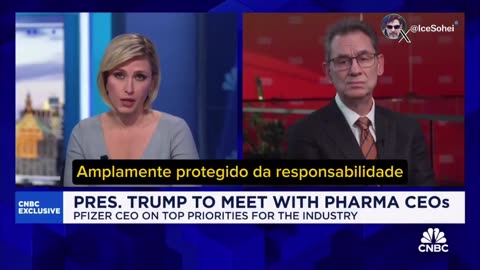 🗣️ BOURLA: “Se o produto não for seguro ❌ e eficaz ❌, nunca obteremos aprovação do FDA 🏛️.”