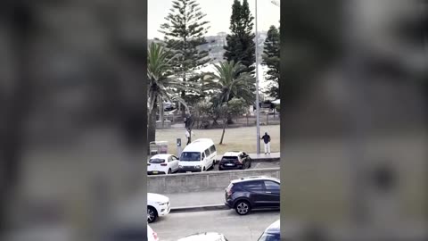 New video shows man taking rifle from Bondi Beach attacker