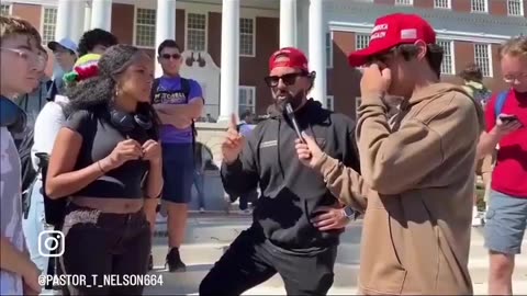 He's exposing them to the truth. Hopefully, they listen.