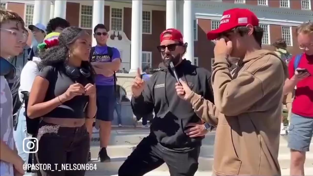 He's exposing them to the truth. Hopefully, they listen.