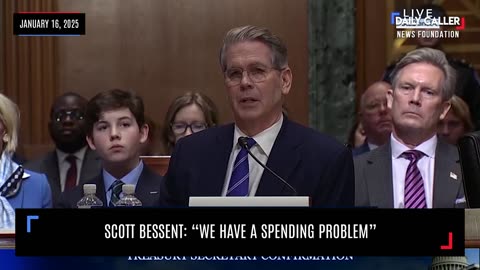 Scott Bessent: “We Have A Spending Problem”