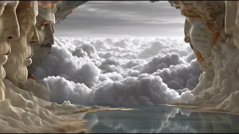 Celestial River Odyssey – Surreal AI Art & Calming Cinematic Experience | Follow & Like for More