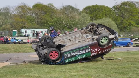 Angmering Raceway Car Jumping! Ramp Competition