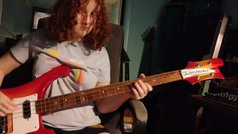 Turn of a Friendly Card/Alan Parsons Project bass play along by Cara.