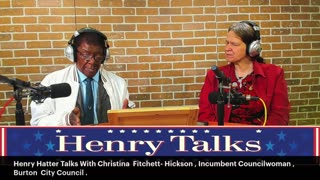 Henry Hatter Talks With Christina Fitchett- Hickson