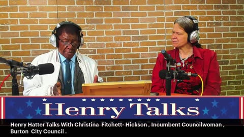 Henry Hatter Talks With Christina Fitchett- Hickson