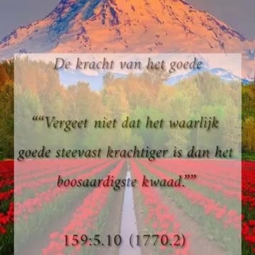 De Kracht van Het Goede