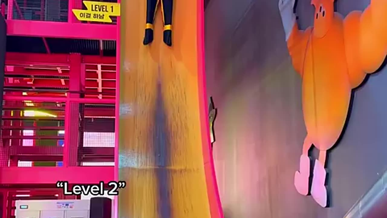 Trending: Vertical drop slide! #shorts