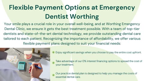 Affordable Dental Care in Worthing – Treatment Fees & Finance Options 💰🦷