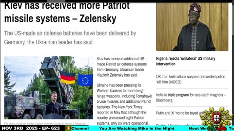 Mike in the Night E623-Next weeks News Today, Call ins, Headlines