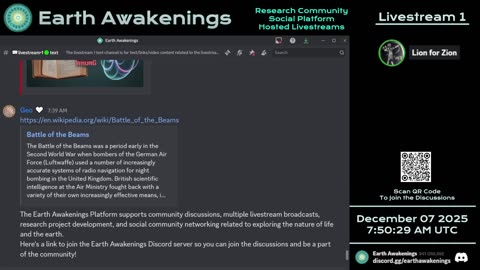 Earth Awakenings - Livestream 1 - #4195