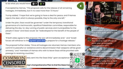 Ep.436 WH Proposes Gaza Peace Plan With Netanyahu In DC, Putin Drafts 135K Men, Tyler Robinson CIA Connection?