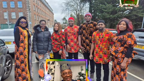 NNAEMEKA OKAFOR DEPARTURE: Igbo Community of Wales Executive Address Traditional & Cultural Geather