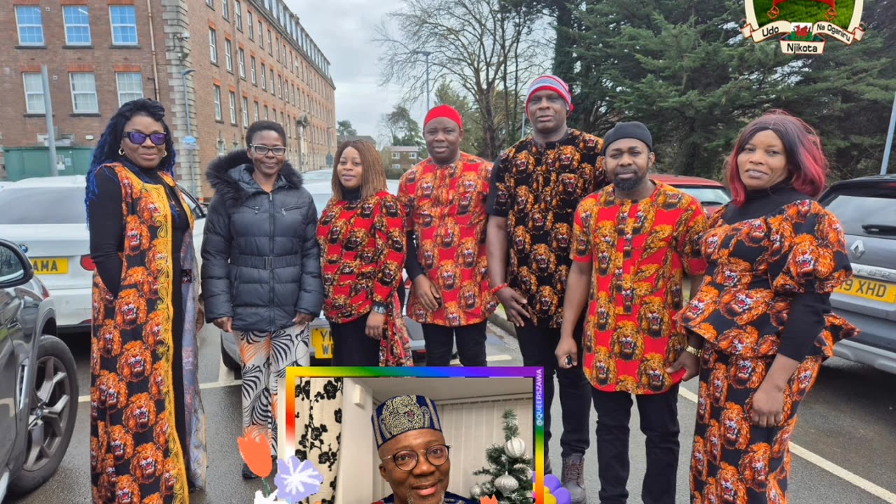 NNAEMEKA OKAFOR DEPARTURE: Igbo Community of Wales Executive Address Traditional & Cultural Geather
