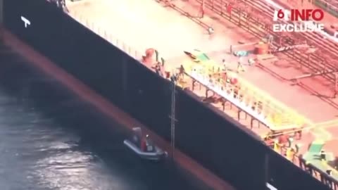 French military forces have now boarded the Russian shadow fleet tanker Boracay