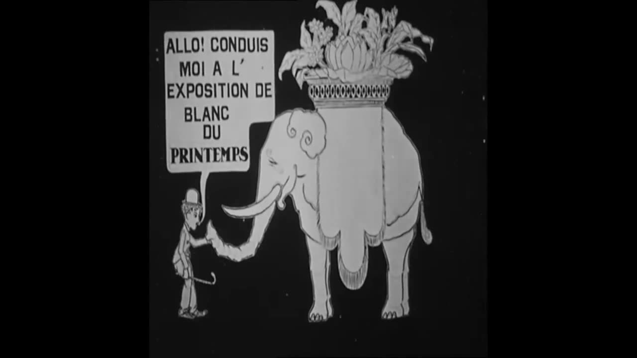Charlie et L'eléphant Blanc: Animation by R. Lortac