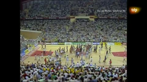 "Yugoslavia vs URSS" SEMIFINAL MUNDOBASKET'86 (17 de Julio, 1986)