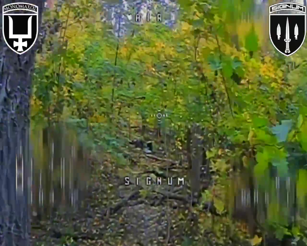 The UAV operator of the SIGNUM battalion of the 53rd Mechanized Brigade guides