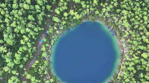 Blue hole Camping