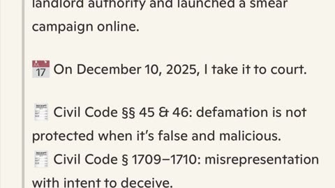 Cynthia Vellanoweth vs John Austin: For Online Defamation: LA Superior Court:
