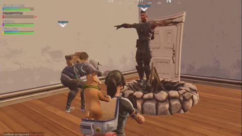 Fortnite - T Pose on Fire