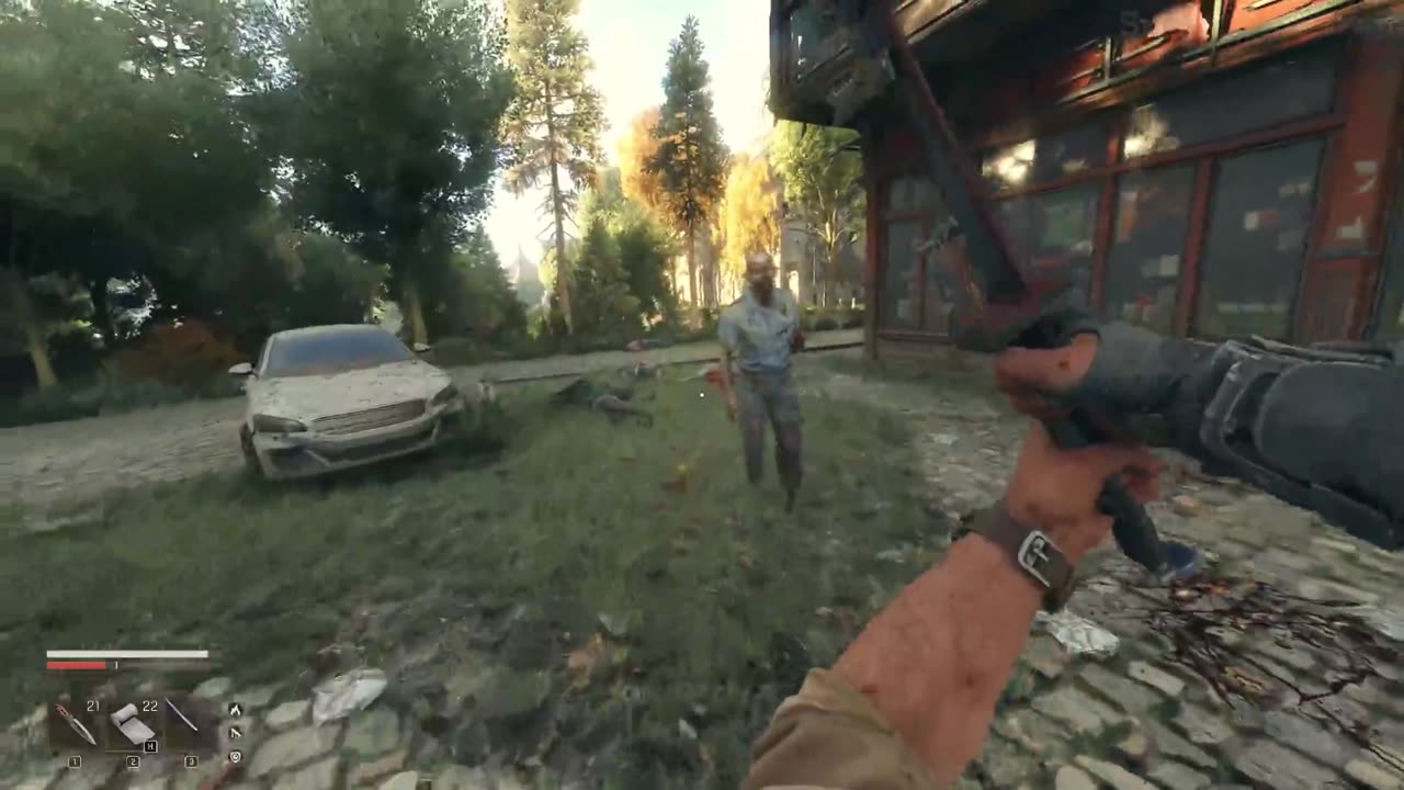 Dying Light The Beast - Katana Combat - Free Roam Gameplay Highlights