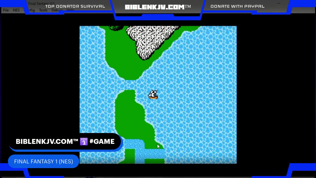 BIBLENKJV.COM™ 🛐 FINAL FANTASY 1 Pt 5 #GAMES #NES #LIVE