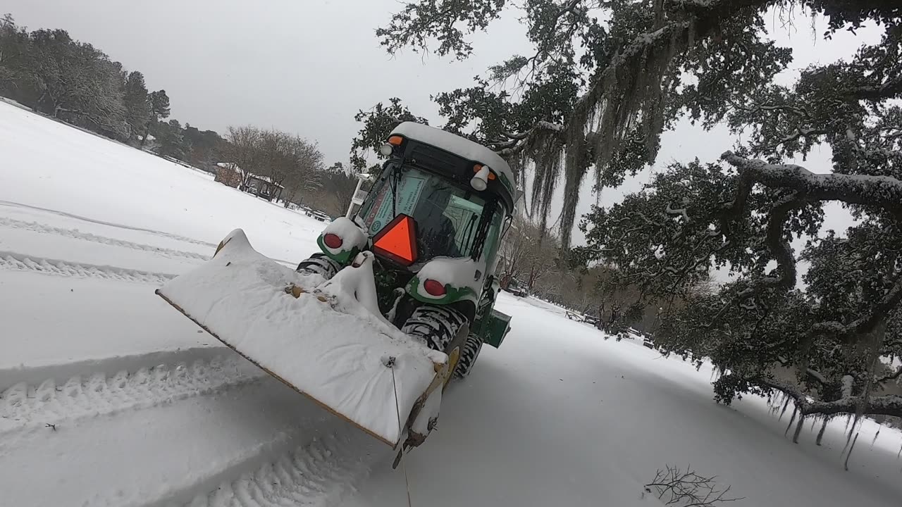 Louisiana Sneauxboarding Behind A Tractor