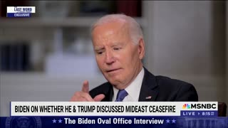 Biden claims Iran is "significantly weaker than it was before"