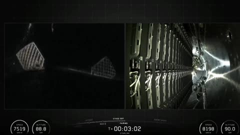 SpaceX launches new satellites from California base 