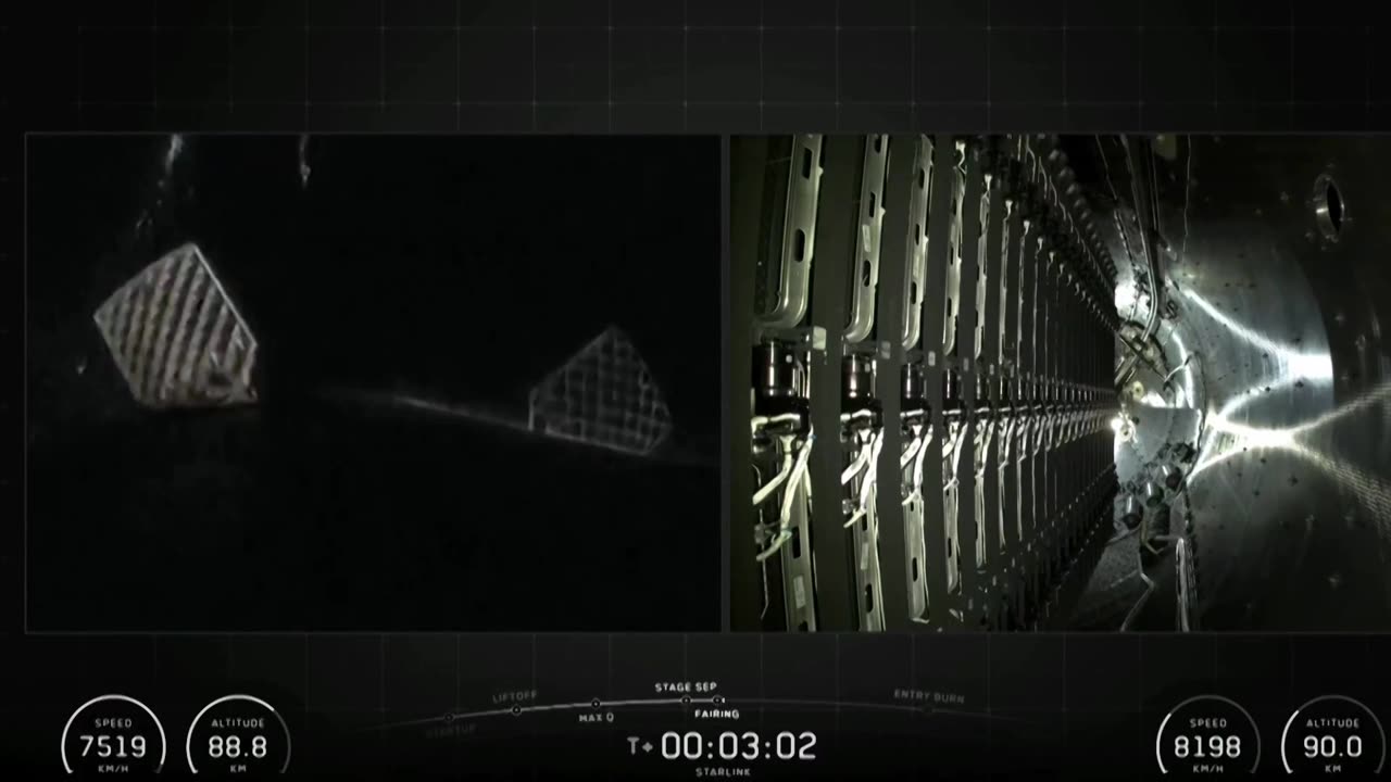 SpaceX launches new satellites from California base