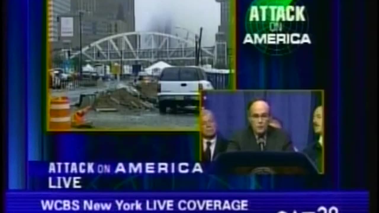 9_11 Friday Morning Press Conference With Giuliani Pataki Mawn Kerrik September, 14 2001 Part 2
