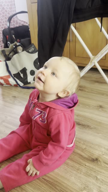 Baby Kayla Trying to Say Mama – Keep Practicing! 💕