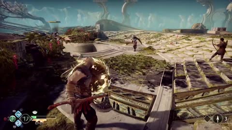 God of War - The Light of Alfheim - Get to the Ringed Temple