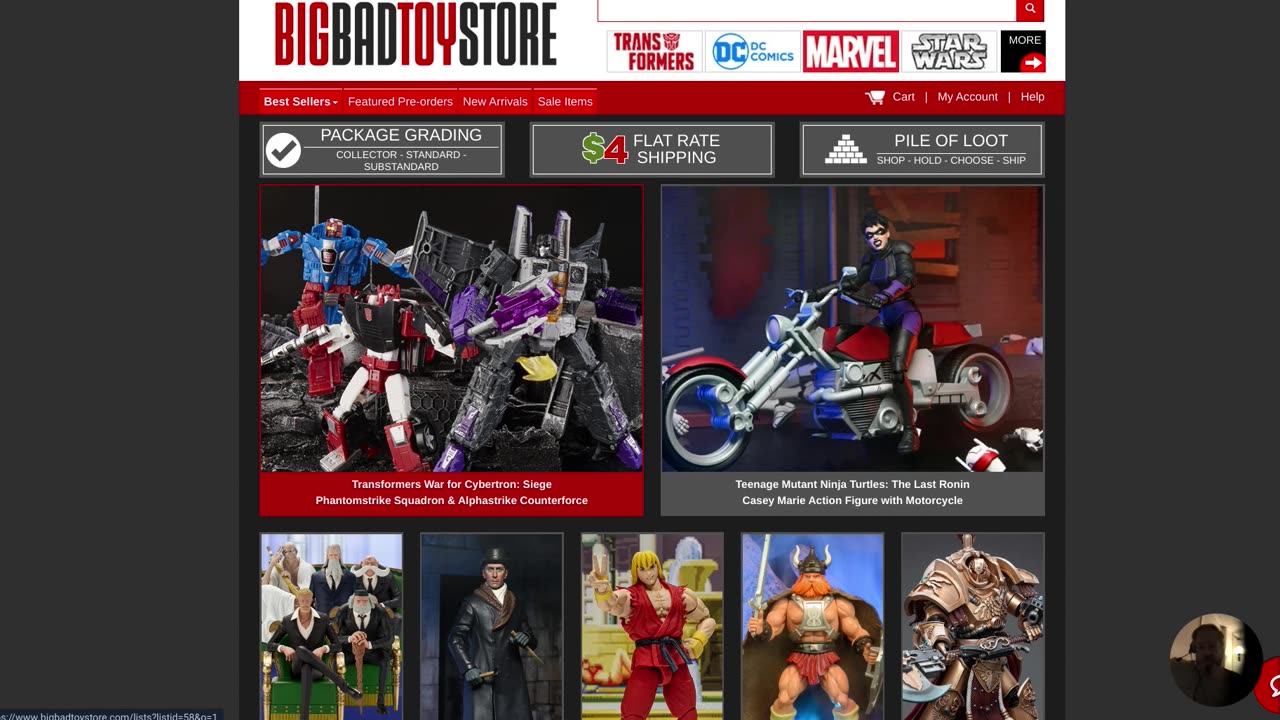 Check it out BigBadToyStore