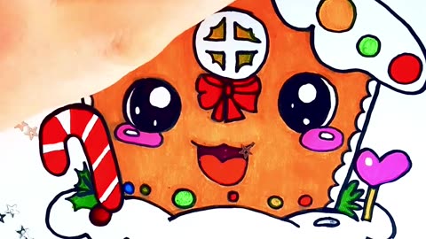 🍪🏠✨ Gingerbread House • Cozy Kawaii Aesthetic Vibe 🎄🤍